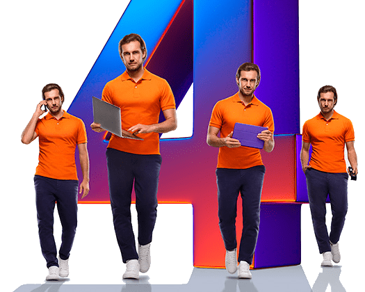 Великолепная четверка Ростелеком в&nbsp;деревня Гагаринский Хутор (Орловская область)